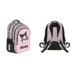 Plecak 4 komorowy Kuromi pink