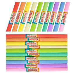 Bibuła marszczona pastel mix (10szt) (423710)