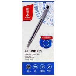 Długopis żelowy 0,7mm czarny (12szt) MemoBe