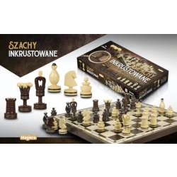 PROMO Szachy inkrustowane MAGIERA (MAGIERA SZACHYINKRUSTOWANE)