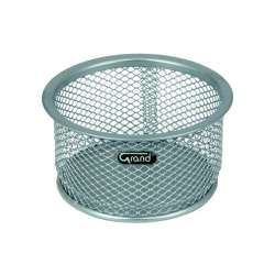 Pojemnik na spinacze GR-010S srebrny GRAND