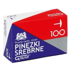 Pinezki srebrne (100szt*10) GRAND - 1