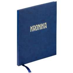 Kronika A4 120 kartek granatowa GRAND