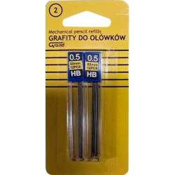 Grafity do ołówków automat. 0,5mm HB 12sztx2 GRAND