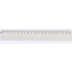 Linijka plastikowa 20 cm GRAND - 1