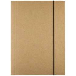 Teczka z gumką A4 GR-442E natural (10szt) - 1