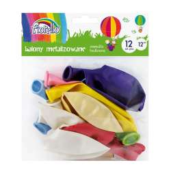 Balony Metal 12'' mix 12 sztuk FIORELLO - 1