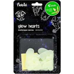 Ozdoby fluorescencyjne Serca mix 24szt