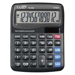 Kalkulator Taxo 12-pozycyjny TG-2562 czarny - 1