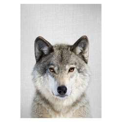 Mozaika diamentowa 5D - Wilk 40x30cm - 1