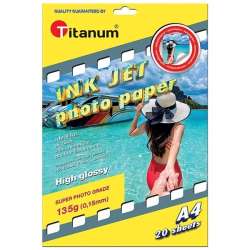 Papier A4/20K 135g fotograficzny do drukarek - 1