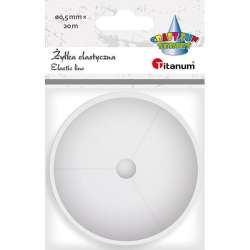 Żyłka silikonowa elastyczna 0,5mm 20m