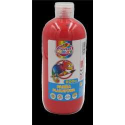 Farba plakatowa czerwona 500ml - 1