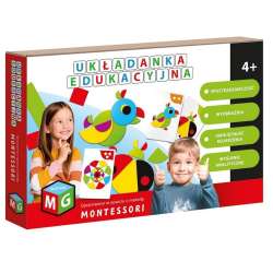 Montessori układanka edukacyjna Papuga