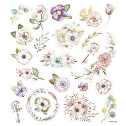 Naklejki boho florals 22szt