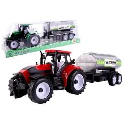 Traktor z cysterną mix