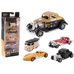 Samochód metalowy Hot Rod 5-pack