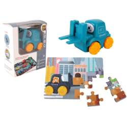 Auto puzzle przygoda drogowa widlak