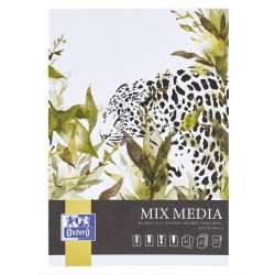 Blok artystyczny A5/50K mix media 225g klejony