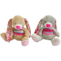 Zajączek baby z grzechotką 18cm MIX (Z2322) - 1