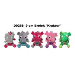 Brelok smok ""Kraków"" 9cm MIX