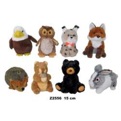 Maskotka Zwierzęta 15cm 8 wzorów 163677 SUN-DAY mix cena za 1 szt (Z2556)
