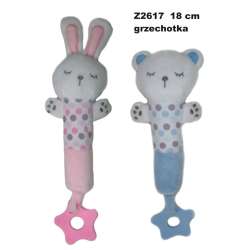 Zwierzeta grzechotka 18cm MIX