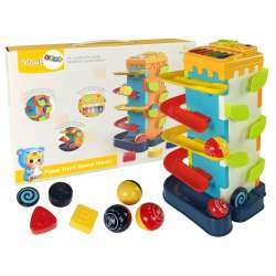 Zjeżdżalnia piłeczek sorter edukacyjny - 1