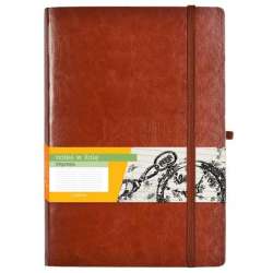 Notes B5 Linia Impresja Brąz ANTRA - 1