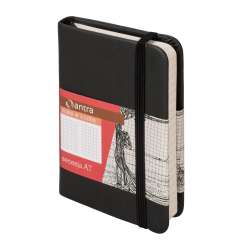 Notes A7 Kratka Secesja Czarny ANTRA - 1