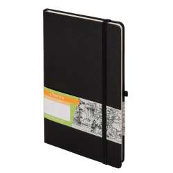 Notes A5 kropki Romantyzm czarny - 1