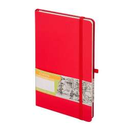 Notes A5 kropki Romantyzm czerwony