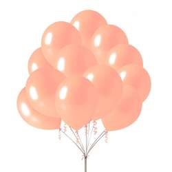 Balon różowy metalizowany 30cm 30cm 5szt (BAL156) - 1