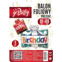 Balon foliowy Prezent 91x89cm - 1