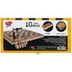 Szachy drewniane 23x12x4 Mega Creative (489692) - 1