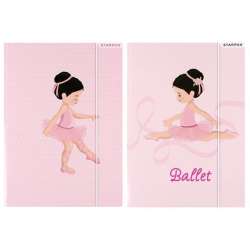 Teczka z gumką A4 Balerina (491061) - 1