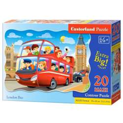 Puzzle 20 Maxi London Bus CASTOR - 1