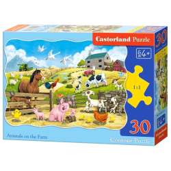 Puzzle 30 Animals on the Farm CASTOR