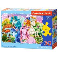 Puzzle 30 Cute Unicorns Selfie CASTOR