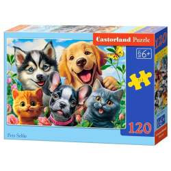 Puzzle 120 Pets Selfie CASTOR
