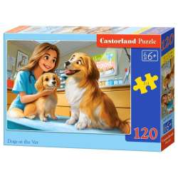 Puzzle 120 Dogs at the Vet CASTOR - 1