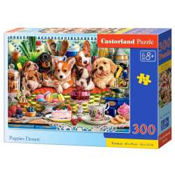 Puzzle 300 Puppies Dessert CASTOR