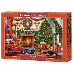 Puzzle 500 Cozy Fireplace CASTOR