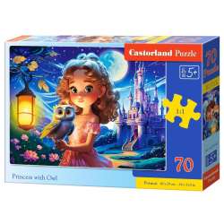 Puzzle 70 Princess with Owl CASTOR - 1