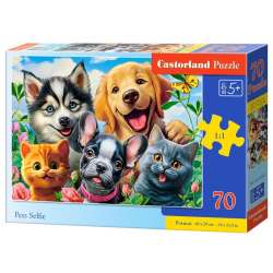 Puzzle 70 Pets Selfie CASTOR