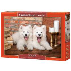 Puzzle 1000 Samoyed Puppies Say Hello CASTOR (GXP-916039) - 1