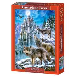 Puzzle 1500 Wilki i zamek CASTOR (GXP-518586) - 1