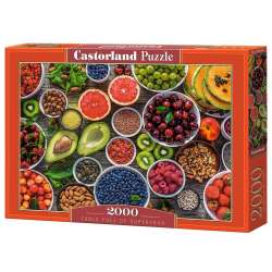 Puzzle 2000 Table Full of Superfood CASTOR - 1