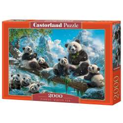 Puzzle 2000 Pandas' Winter Fun - 1