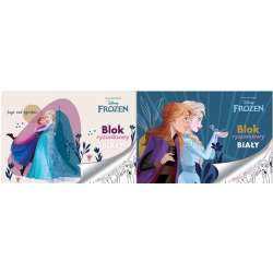Blok rysunkowy A4/20K biały Frozen - 1